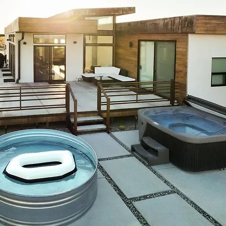 Panoramic Heaven - Luxury Designer Property W Spa Joshua Tree Exterior photo